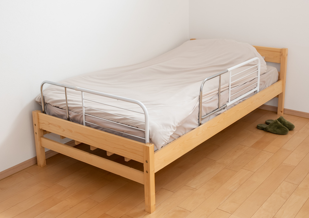 不二貿易（Fuji Boeki） ベッドガード 高さ35.5cm 3個セット 伸縮式 幅