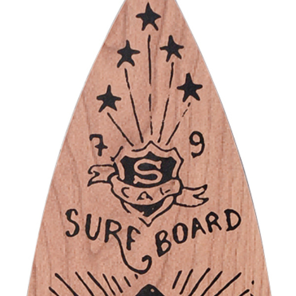 掛け時計 サーフボード ブラウン 置き時計 壁掛け アナログ 時計