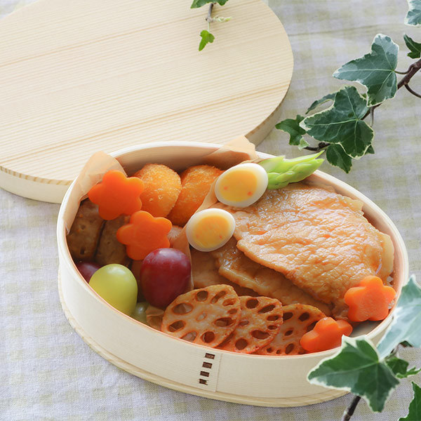 弁当箱 曲げわっぱ 1段 500ml 一段弁当箱 （ 木製 ランチ