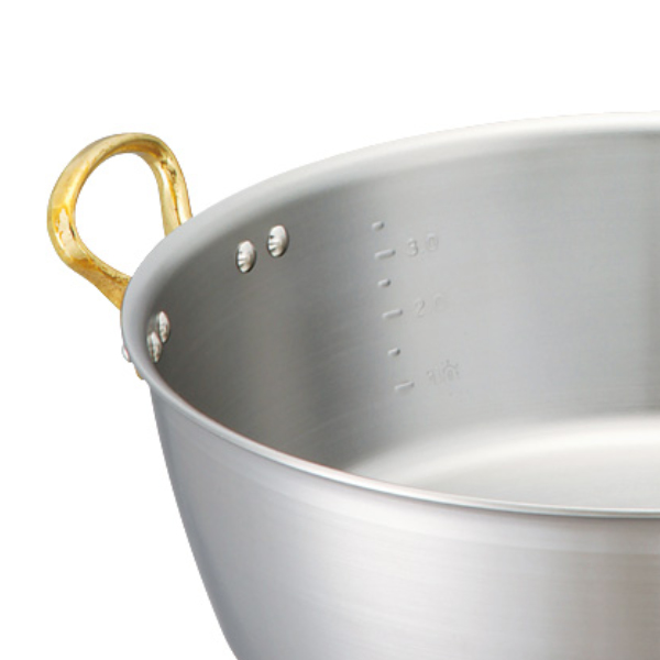 揚げ鍋 30cm 5.5L IH対応 キングデンジ 揚鍋 中尾アルミ 業務用 天ぷら