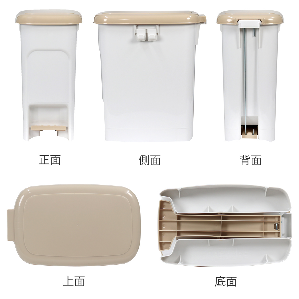 サンコープラスチック ゴミ箱 20L ペダルペール （ 20 リットル 20l