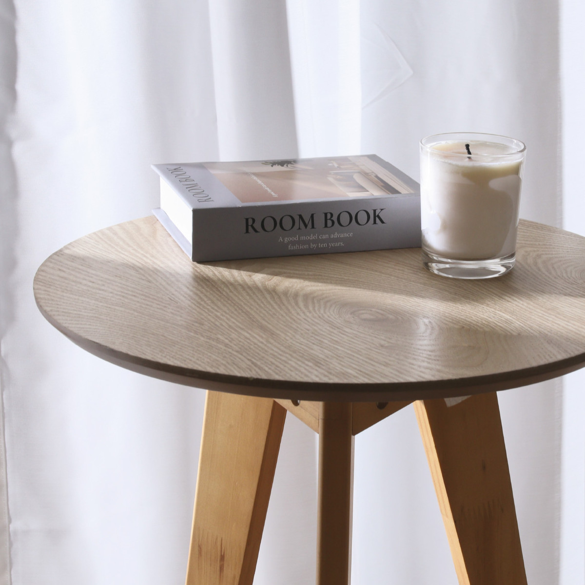 不二貿易（Fuji Boeki） サイドテーブル 高さ60cm コーヒーテーブル