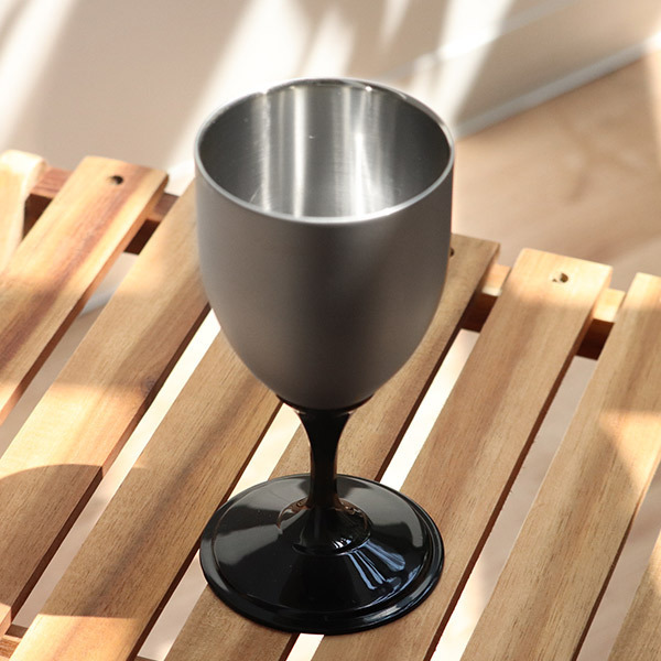 ワイングラス 300ml ワインカップ 真空断熱 ビンテージバー ステンレス