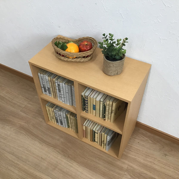 エイ・アイ・エス 本棚 2段 組み合わせラック プレージ 高さ60cm 約幅