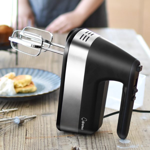 ドリテック ハンドミキサー ニルド 200W 調理家電 泡立て器 ミキサー