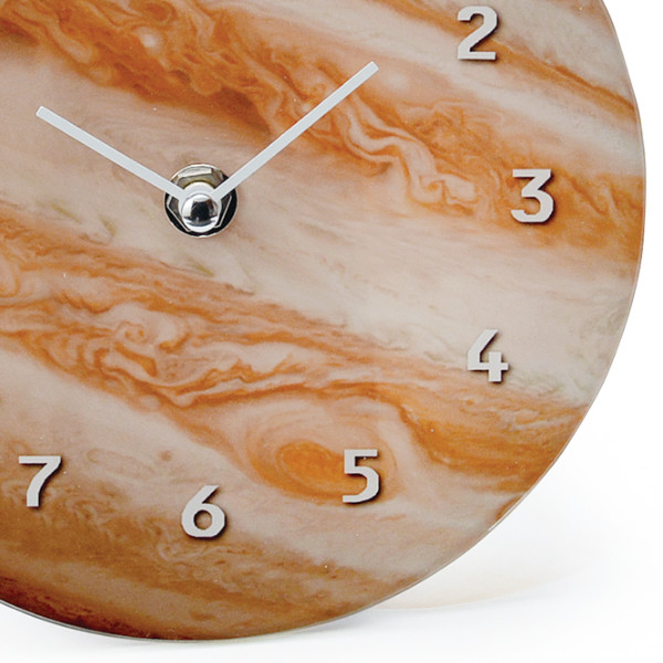 置き時計 ジュピター アナログ 木星 時計 インテリア （ 置時計 とけい