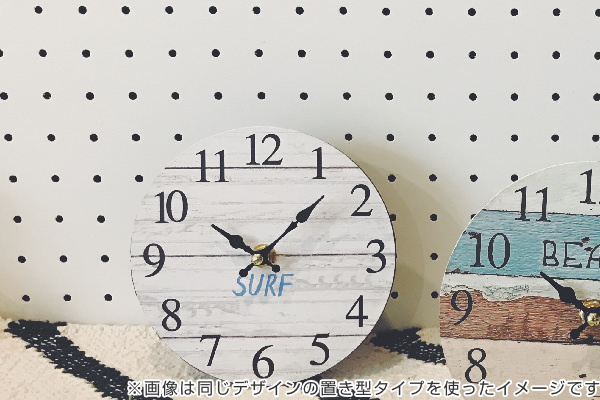 アナログ時計 壁掛け時計 インテリア雑貨 ウォールクロック ワイヤーデザ 壁掛け時計 SURF ホワイト アナログ 壁掛け 時計 おしゃれ インテリア