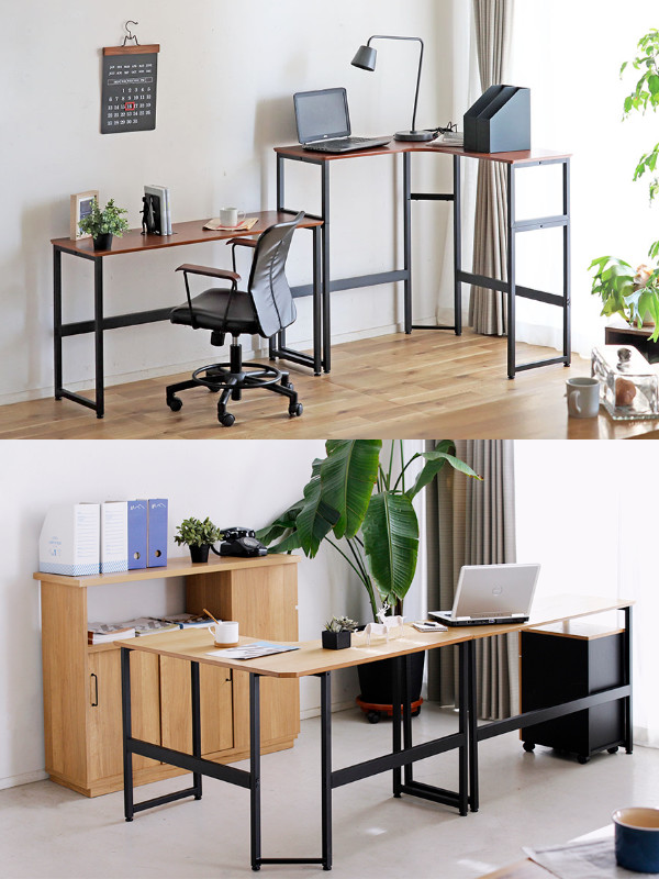 東馬（Tohma） デスク 幅100cm L型 スタンディングデスク 高さ調整