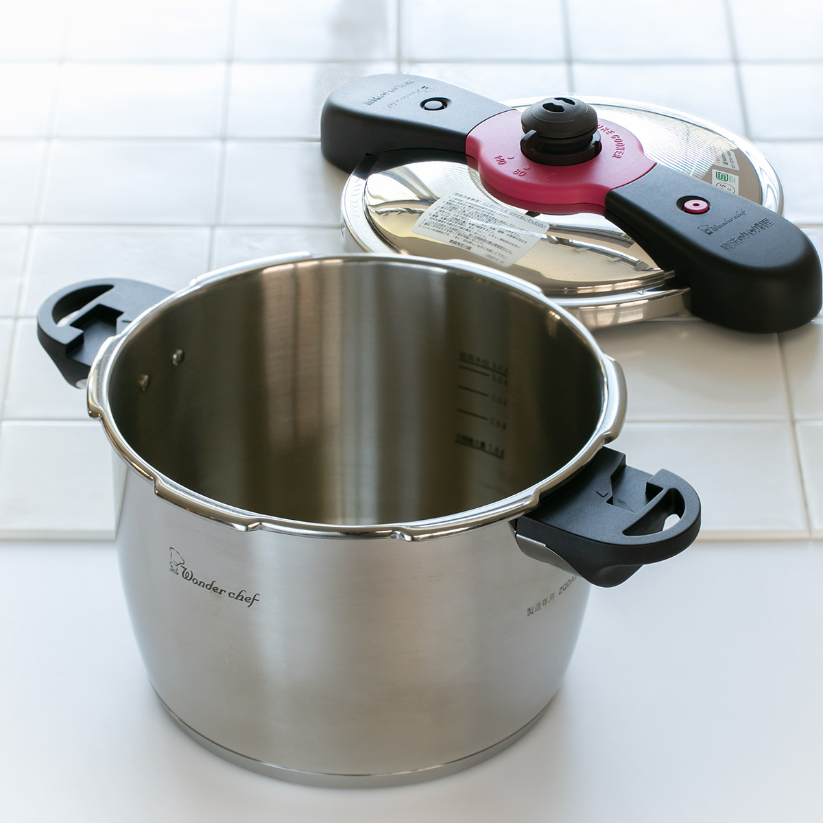 【新品未使用品】 ワンダーシェフ エリユム 両手圧力鍋5.5L 家庭用圧力鍋,eliyum（エリユム） | 〈公式〉ワンダーシェフ