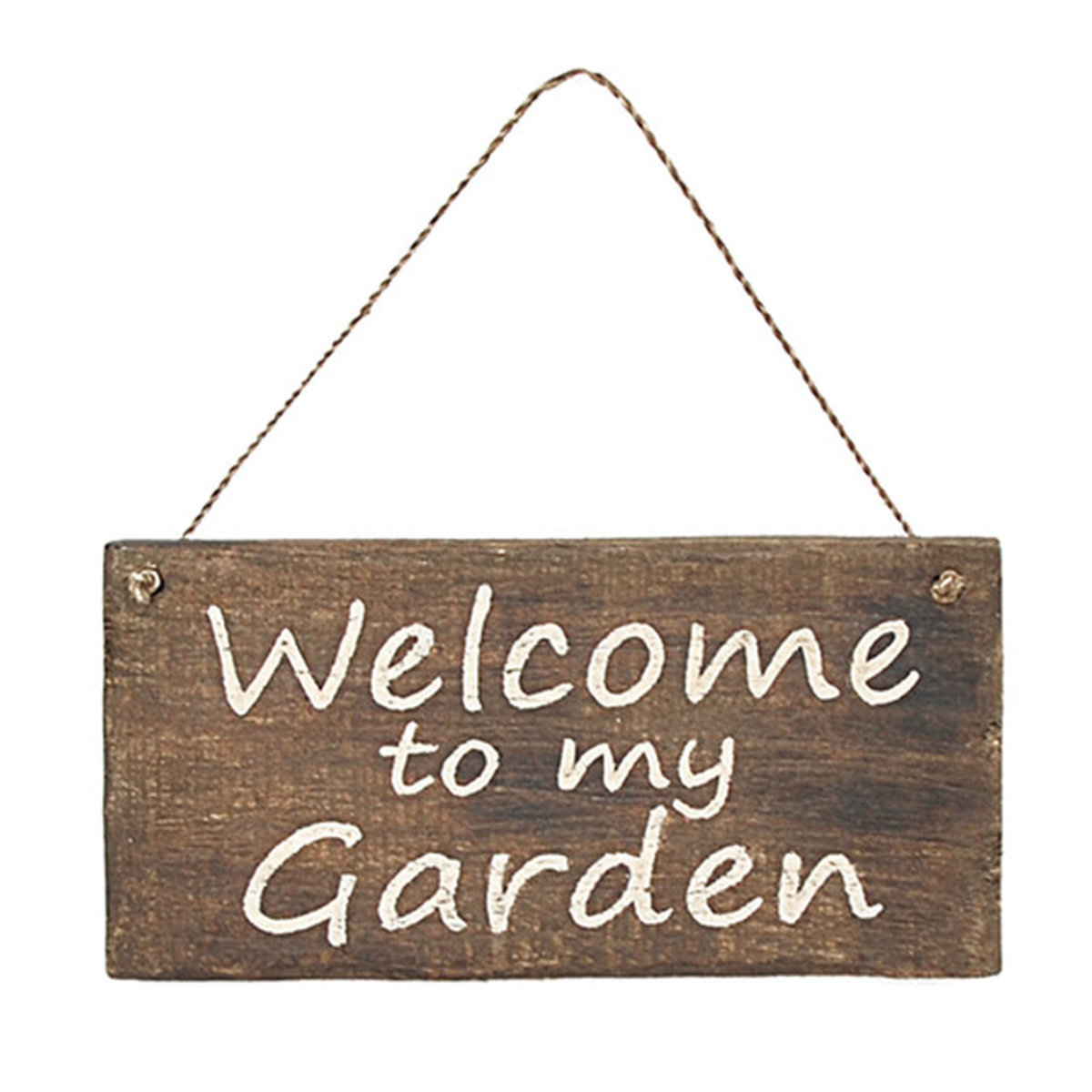 サインボード ウェルカムボード サインプレート Welcome to my garden