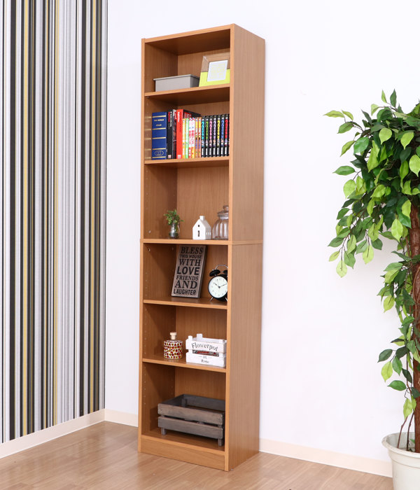 美品 多目的木製収納ラック 可動棚付き 日本製 可動棚で自由にレイアウトできる 多目的収納ラック (幅90cm)の詳細