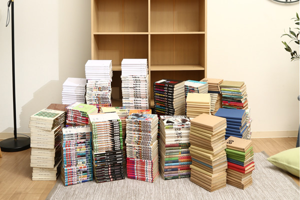 不二貿易（Fuji Boeki） 書棚 幅90cm 6段 大容量 可動棚4枚 多目的