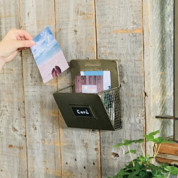 レターラック ブリキ GESHMACK 収納 壁面 （ 壁掛け アンティーク