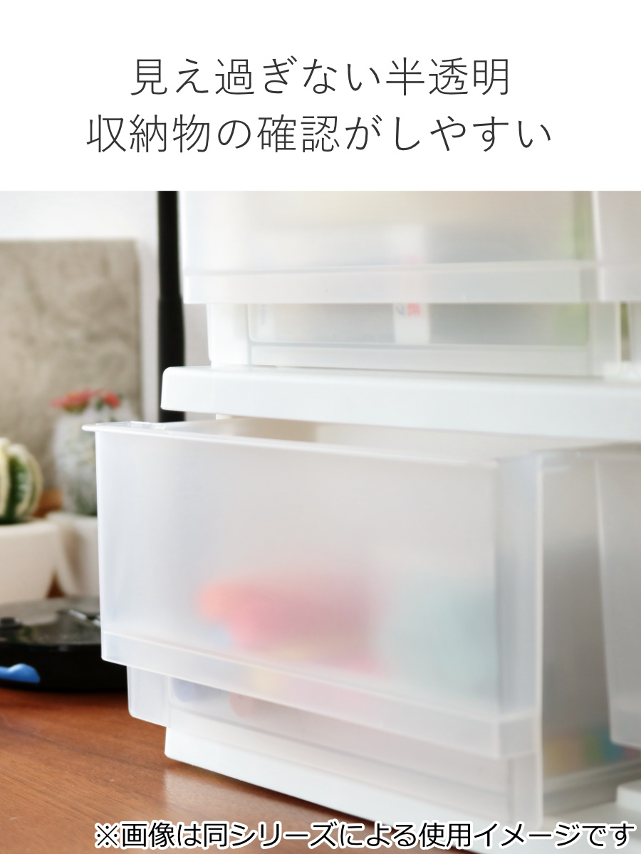 収納ボックス コワケース 2段 卓上 引き出し レターケース H2F1