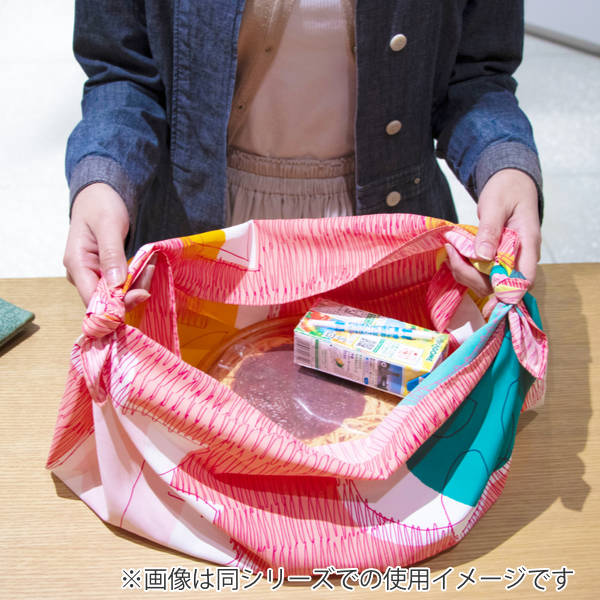 山田繊維 風呂敷 中判 70cm 撥水 ぶらさがりコチャエ アクアドロップ