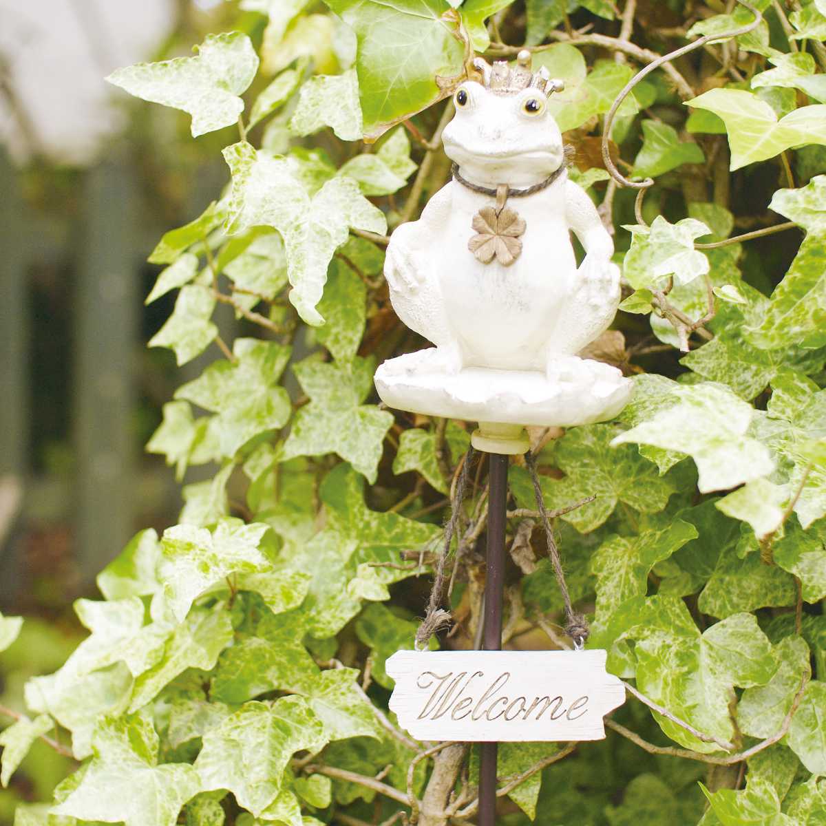 ガーデンピック オーナメント カエル 2段階調整 （ ガーデニング