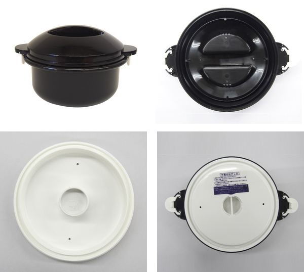 富士パックス販売 電子レンジ 炊飯器 0.5合 2合 圧力弁でおいしく