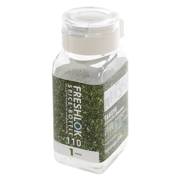 FRESHLOK フレッシュロック スパイスボトル 同型6本セット 110ml 白 緑