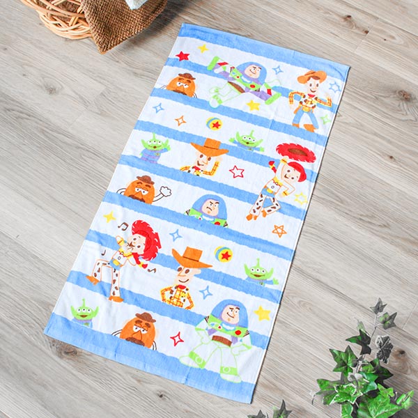 Disney（ディズニー） コンパクトバスタオル 50×100cm ムード トイ