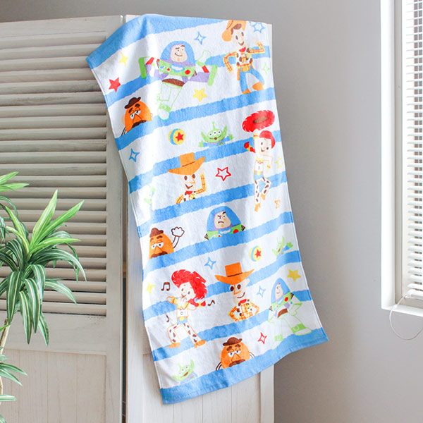 Disney（ディズニー） コンパクトバスタオル 50×100cm ムード トイ