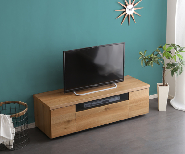 テレビ台 ローボード 木製 シンプルデザイン 日本製 完成品 幅120cm