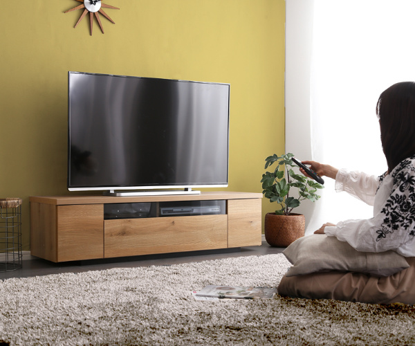 テレビ台 ローボード 木製 シンプルデザイン 日本製 完成品 幅140cm