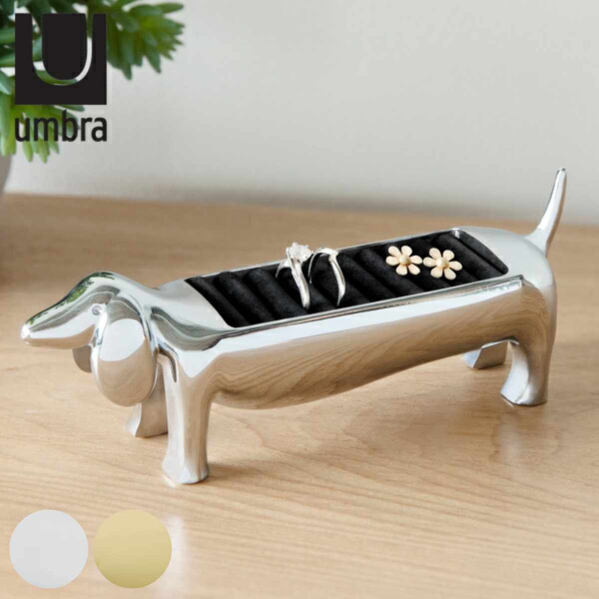 アントレックス ジュエリー収納 umbra アンブラ ズーラ ダックスフント