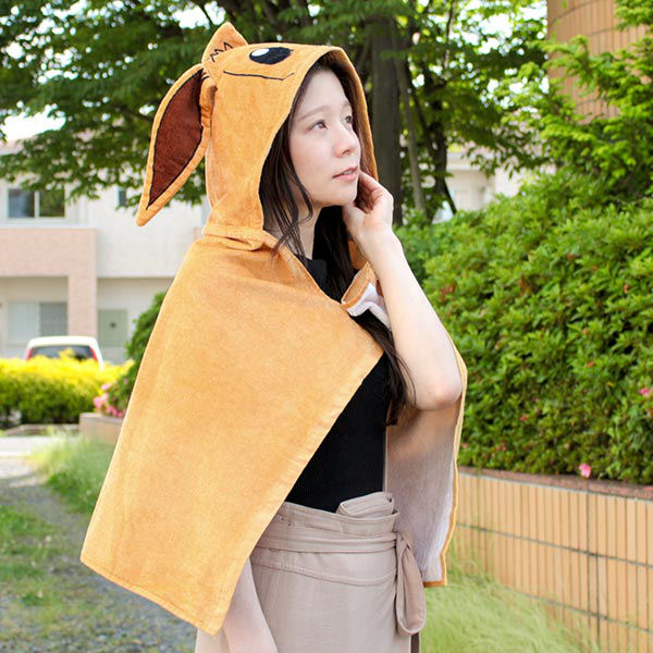 フード付き タオル ポケットモンスター イーブイウェアフードたおる