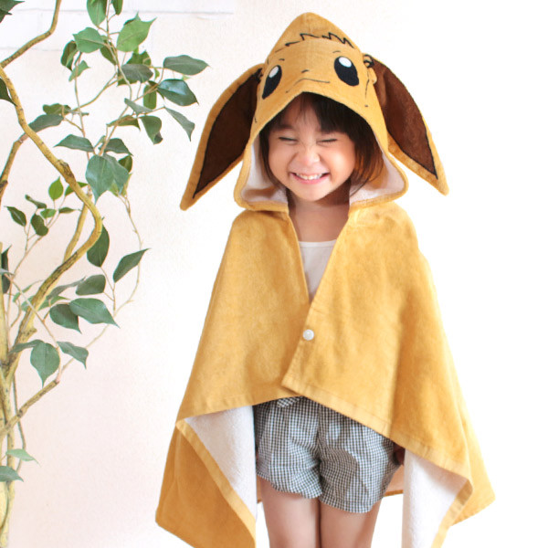 フード付き タオル ポケットモンスター イーブイウェアフードたおる