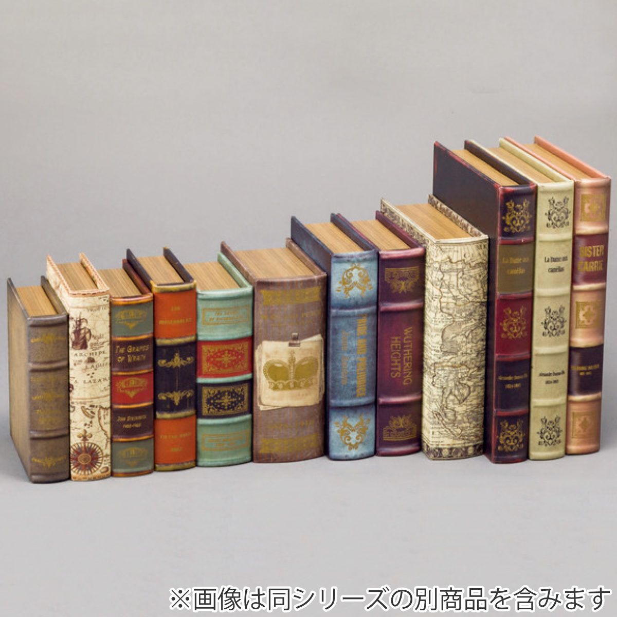 小物入れ 本型 アンティーク ブックボックス A （ ブック型 ボックス