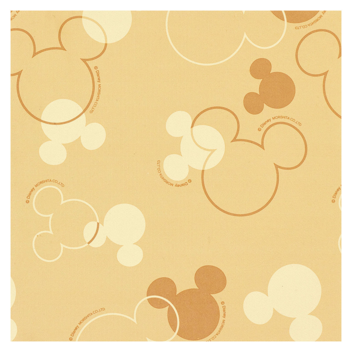 Disney タイルマット 45×45cm ミッキーマウス モノ 4枚入 Disney タイルマット 45×45cm ミッキーマウス モノ 4枚入