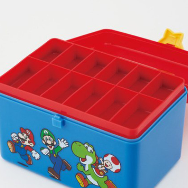 スケーター 収納 ボックス 持ち手付きボックス マリオ スーパー