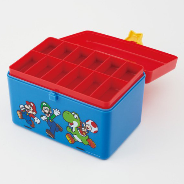スケーター 収納 ボックス 持ち手付きボックス マリオ スーパーマリオ