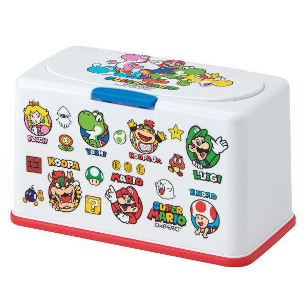 スケーター ティッシュストッカー スーパーマリオ ティッシュケース