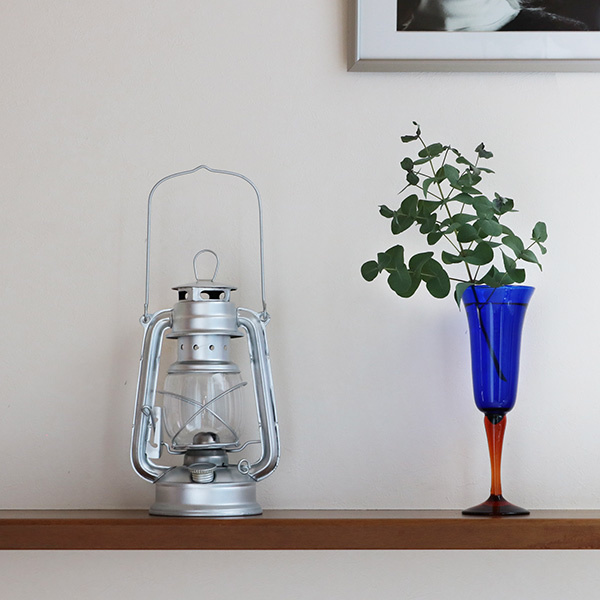 カメヤマキャンドル オイルランタン シルバー ランタン アンティーク