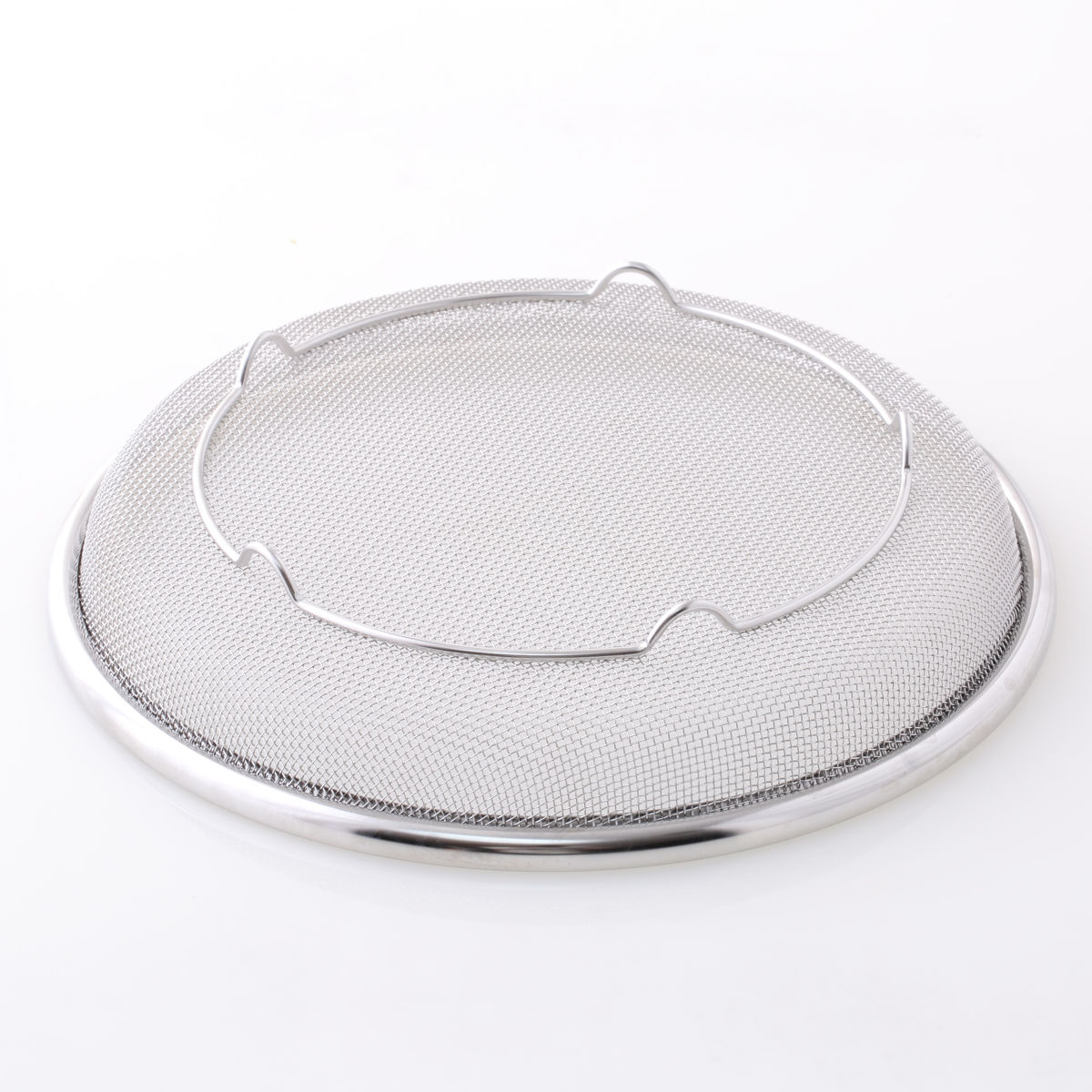 クルミ　カゴ　トレイ　皿　ザル 下村企販 ザル トレー セット ザル&トレー 2点セット25cm 浅型