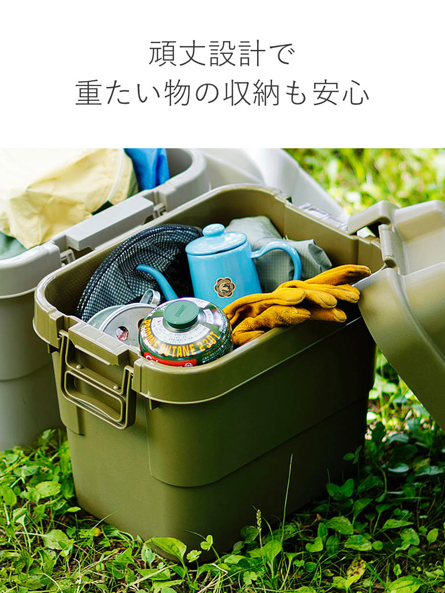 RISU（リス） 収納ボックス 幅39.2×奥行29.4×高さ37cm トランクカーゴ