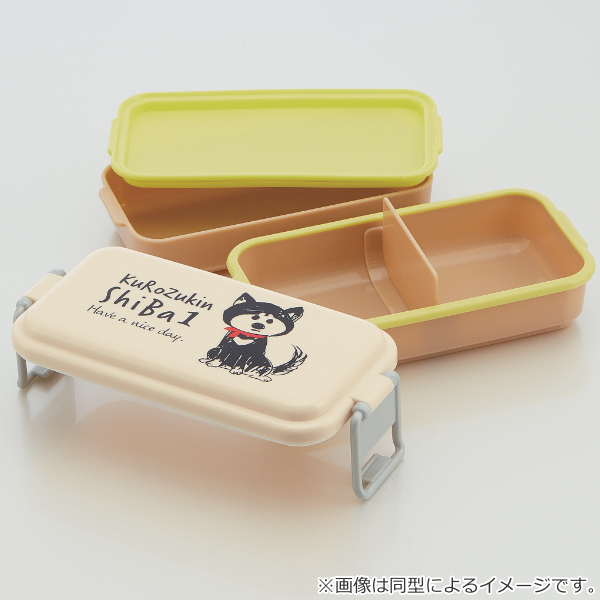 スケーター お弁当箱 2段 660ml ホーロー風 ランチボックス チップ