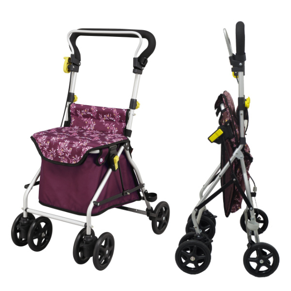 フジホーム シルバーカー ペットカートファム 軽量 コンパクト 座れる