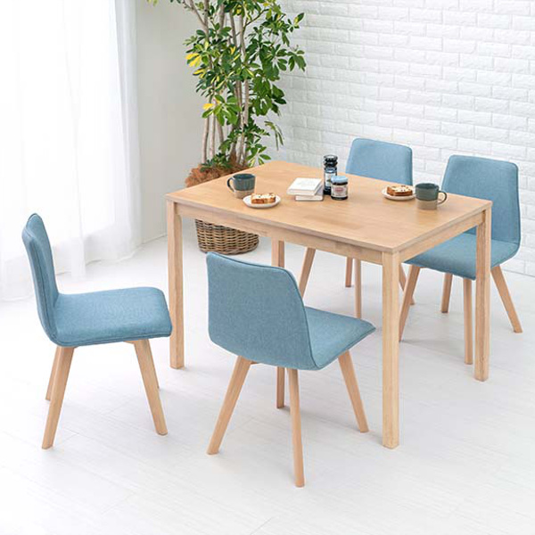 HAGiHARA（萩原） ダイニングセット 4人 5点セット ナチュラル