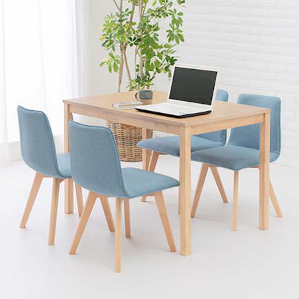 HAGiHARA（萩原） ダイニングセット 4人 5点セット ナチュラル