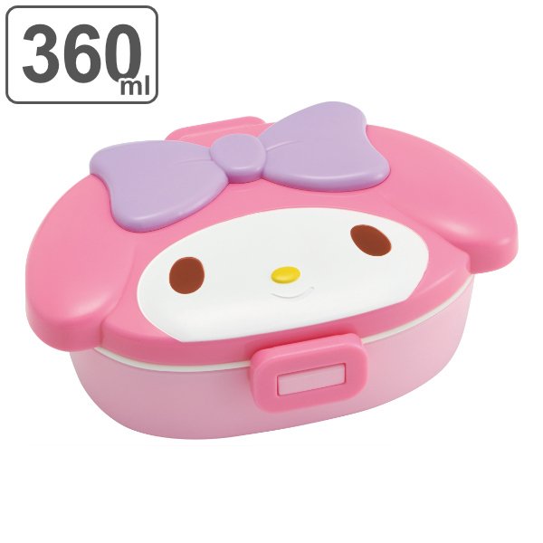 スケーター お弁当箱 1段 360ml ダイカット ランチボックス マイ