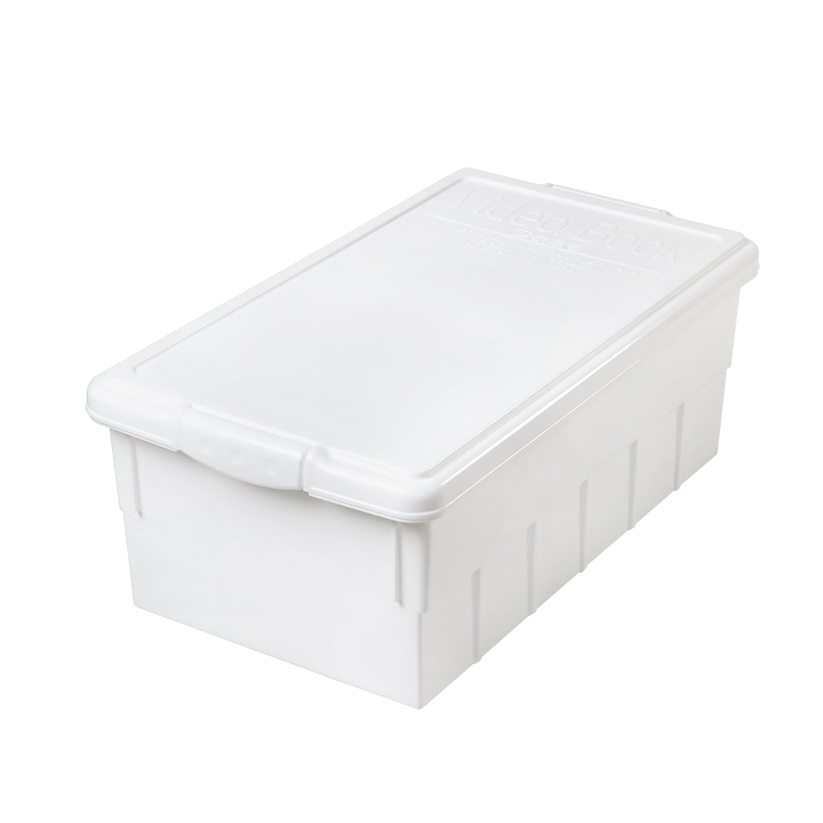 ビデオ＆ブックケース 4個セット 幅25.9×奥行46.8×高さ16.9cm