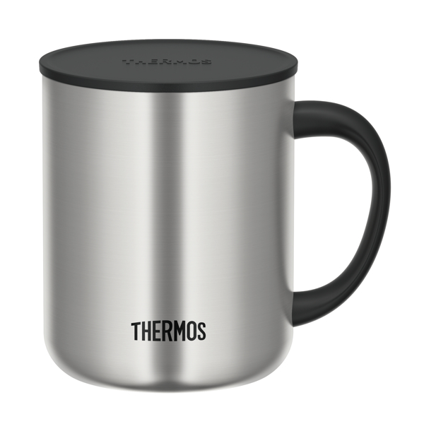 THERMOS（サーモス） マグカップ フタ付き 真空断熱 450ml ステンレス