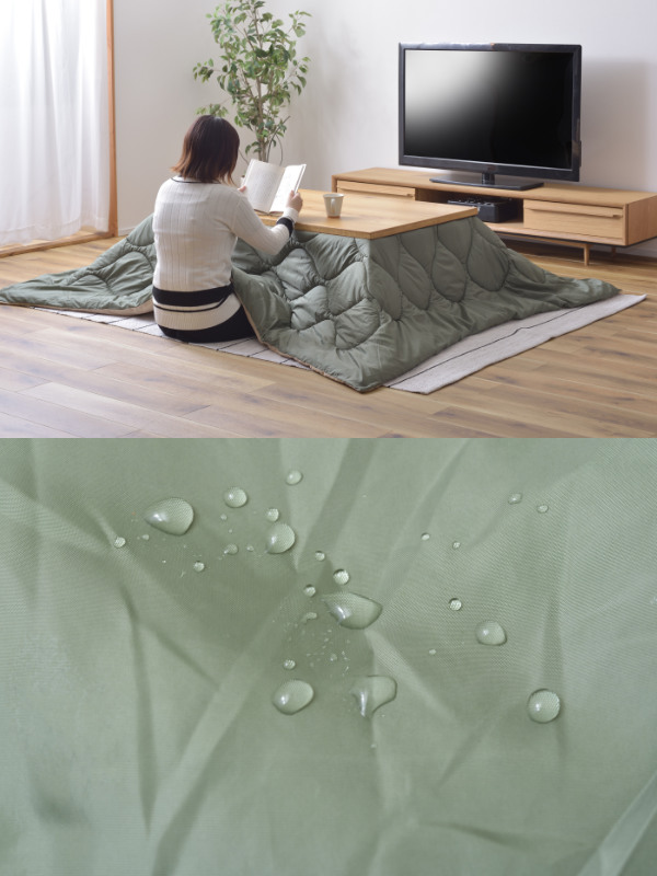 東谷 こたつ布団 190×230cm 薄掛け 長方形 撥水 収納 こたつ 布団