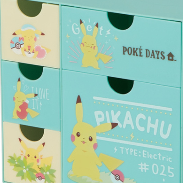 チェスト ポケデイズ 引き出し 卓上 収納 ポケットモンスター （ 小物