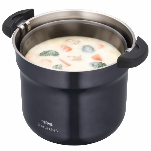 THERMOS（サーモス） シャトルシェフ 4.3L 保温調理鍋 IH対応 フッ素