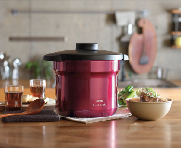 THERMOS（サーモス） シャトルシェフ 4.3L 保温調理鍋 IH対応 フッ素