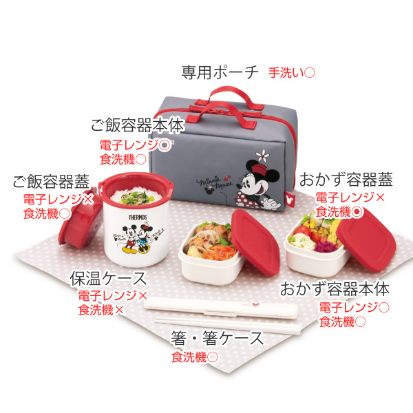 THERMOS（サーモス） 弁当箱 保温 630ml THERMOS 保温弁当箱 ミニー