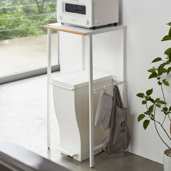 tower 山崎実業 伸縮 ゴミ箱上ラック タワー （ 4903208053266 タワー